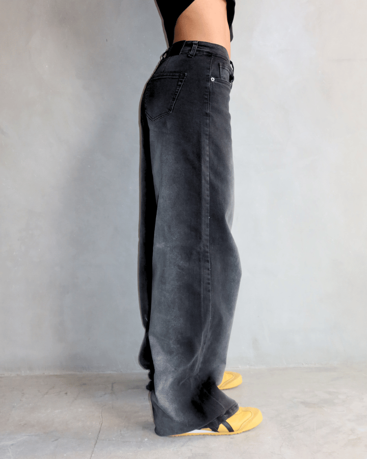 JEAN PREMIUM DENIM CRAWFORD LAVADO NEGRO