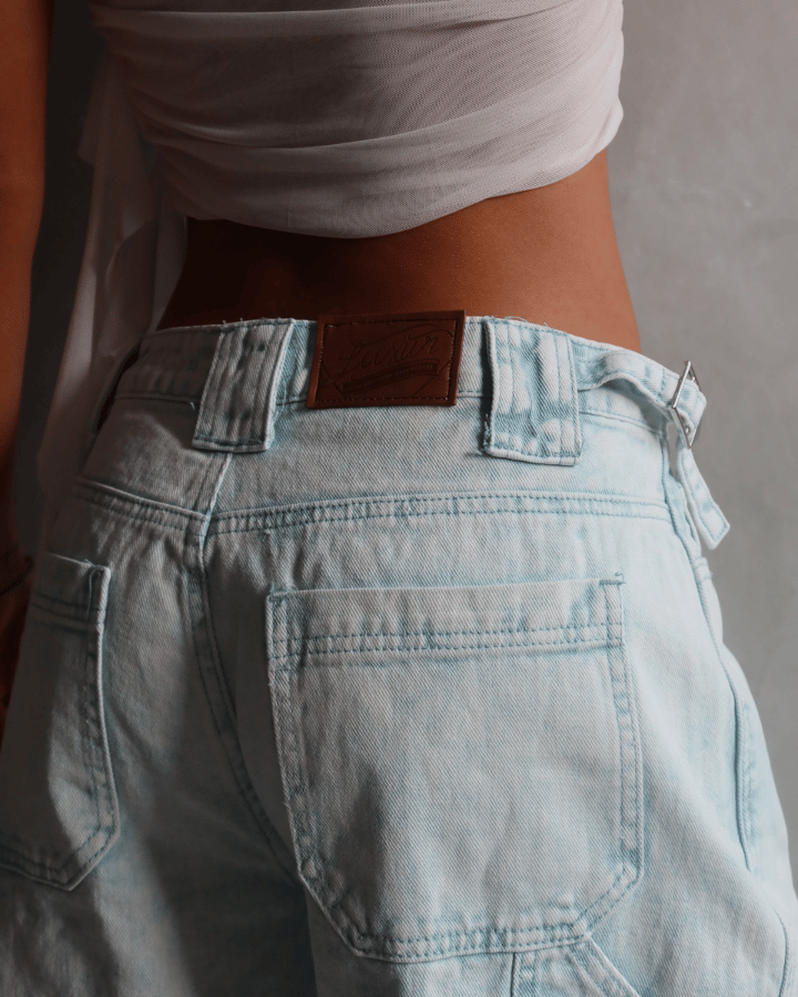 JEAN PREMIUM SOPHIA DIRTY WASH ICE AZUL