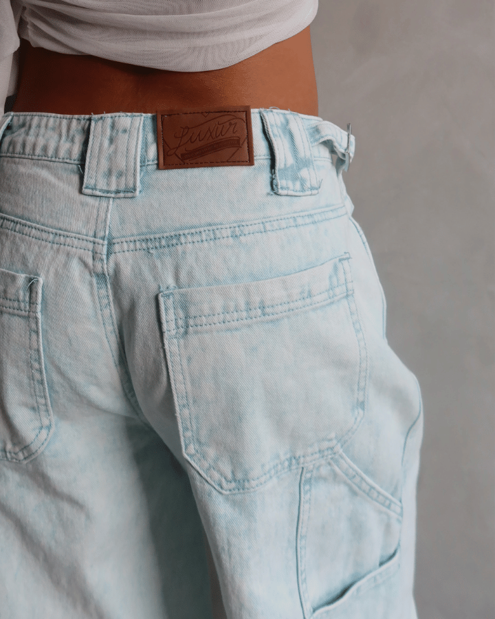JEAN PREMIUM SOPHIA DIRTY WASH ICE AZUL