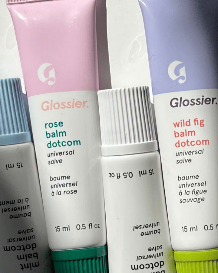 GLOSSIER BÁLSAMO LABIAL ROSA ROSE BALM DOTCOM