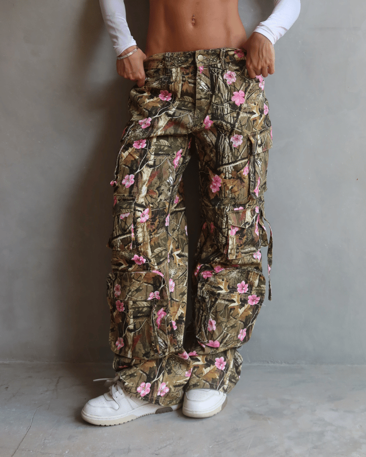 PANTALÓN PREMIUM CARGO CAMUFLADO TOKYO ANCHO