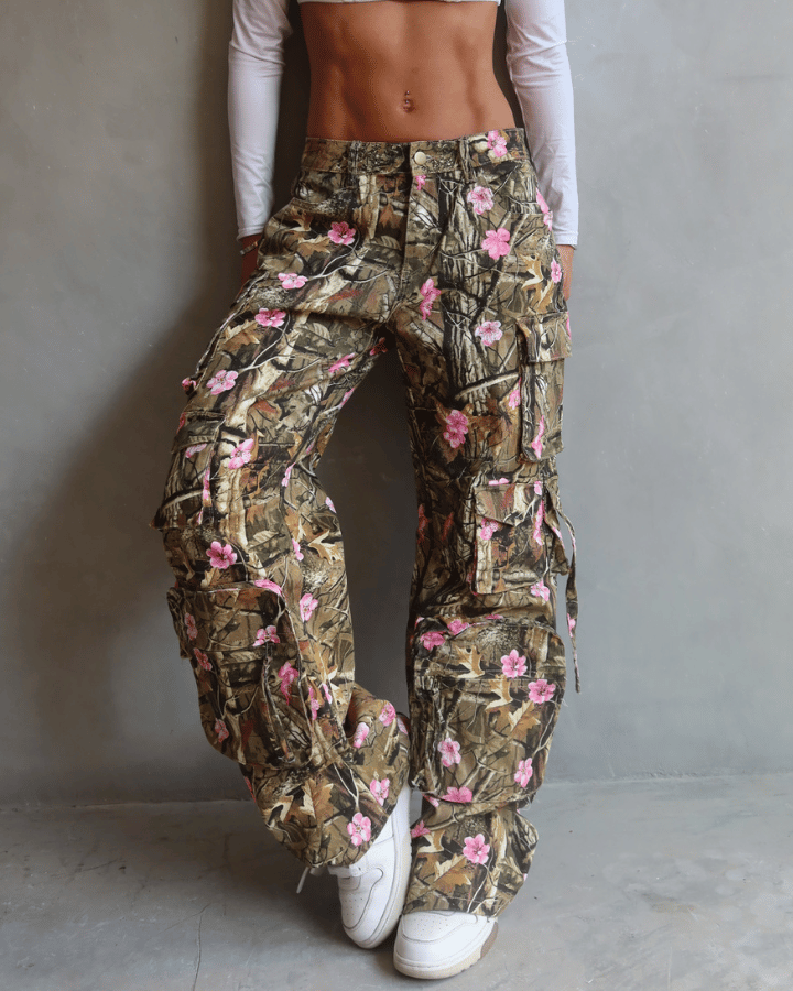 PANTALÓN PREMIUM CARGO CAMUFLADO TOKYO ANCHO