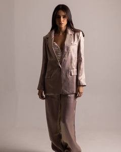 BLAZER IRIS IRIDISCENTE BEIGE