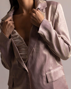 BLAZER IRIS IRIDISCENTE BEIGE