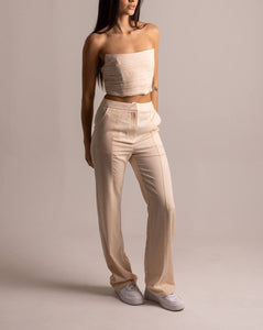 PANTALÓN CLÁSICO BLOSSIE BEIGE