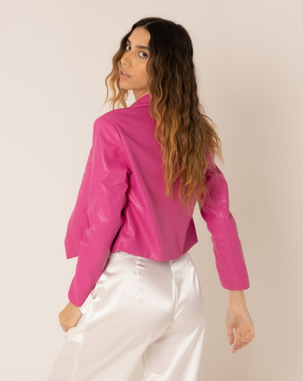 BLAZER MINI LITHÉ ROSA